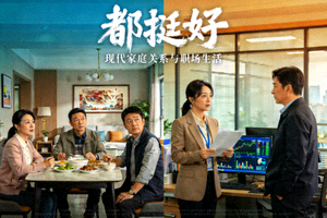 都市剧《都挺好》高清海报，现代家庭关系与职场生活